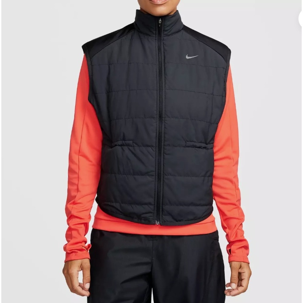 Nike  Women's Size XL - Therma-FIT Black Swift Running Vest (FB7537-010)